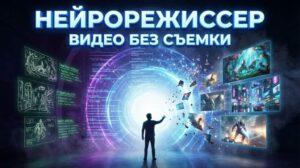 Нейрорежиссёр: Видео без съёмок